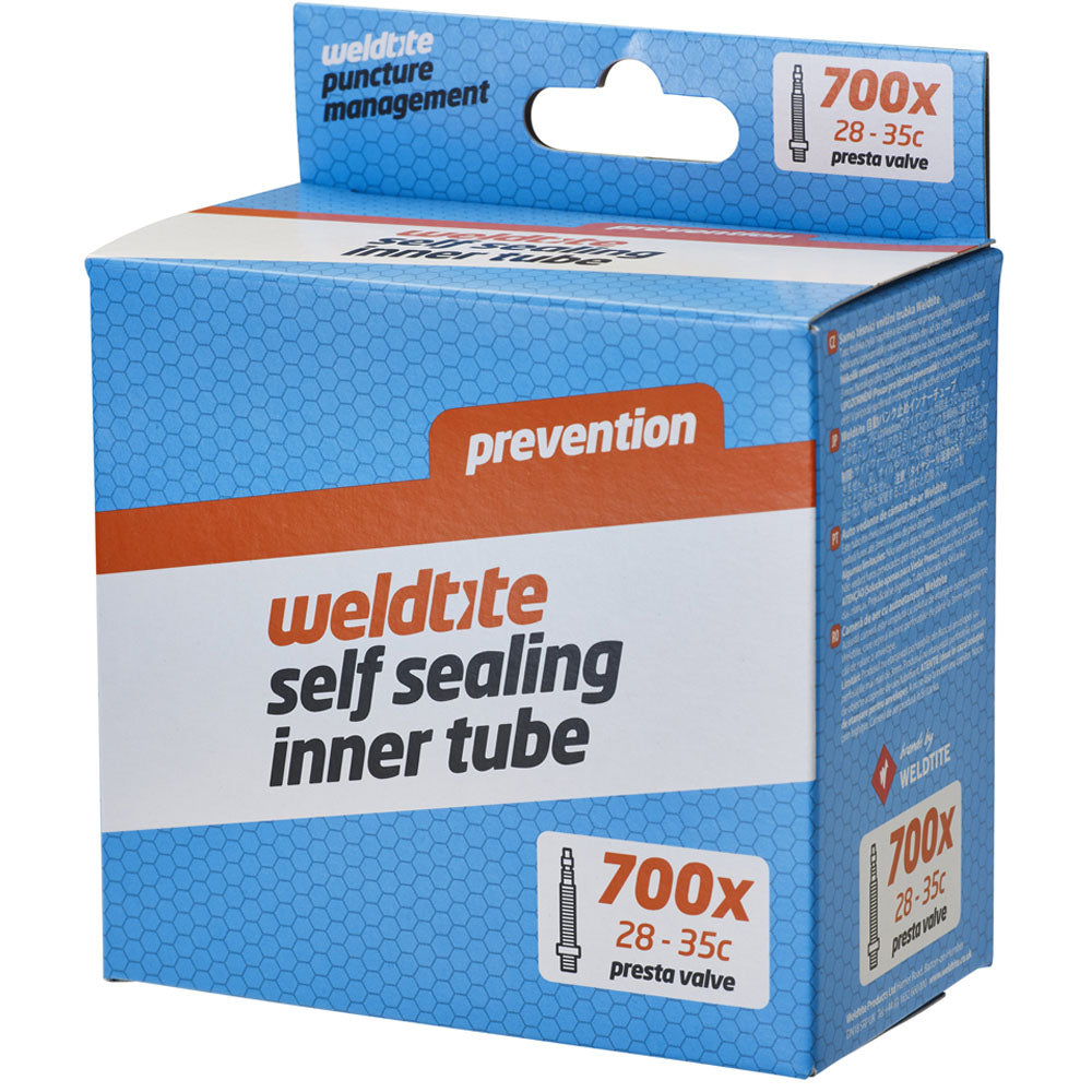 Self-Sealing 700 x 28 - 35c Inner Tube (Puncture Protection Gel Inside)